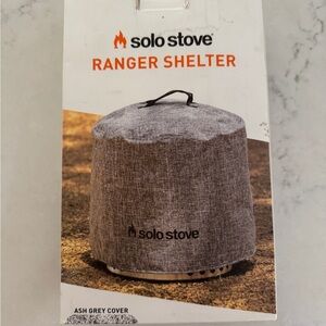 Solo Stove Ranger Shelter Firepit Cover Grey New Open Box